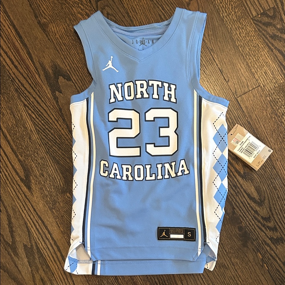 Jordan Light Blue North Carolina Jersey